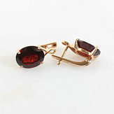 Серьга золото 585, общий вес - 1.95 г, чистый вес - 0.954 г