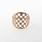 Кольцо золото 585, общий вес - 2.63 г, чистый вес - 2.255 г