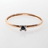 Кольцо золото 585, общий вес - 0.68 г, чистый вес - 0.648 г