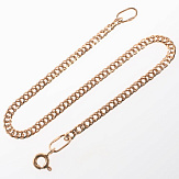 Браслет золото 585, общий вес - 2.35 г, чистый вес - 2.35 г, 18 см