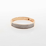 Кольцо золото 585, общий вес - 1.83 г, чистый вес - 1.28 г