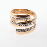 Кольцо золото 585, общий вес - 7.31 г, чистый вес - 6.85 г