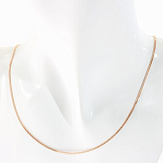 Цепь золото 585, общий вес - 2.47 г, чистый вес - 2.47 г, 40 см