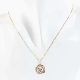 Колье золото 585, общий вес - 2.37 г, чистый вес - 2.12 г, 40 см