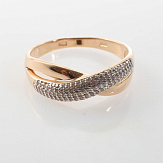 Кольцо золото 585, общий вес - 3.54 г, чистый вес - 2.54 г