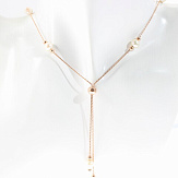 Цепь золото 585, общий вес - 7.08 г, чистый вес - 3.585 г, 46 см