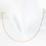 Цепь золото 585, общий вес - 2.52 г, чистый вес - 2.52 г, 41 см