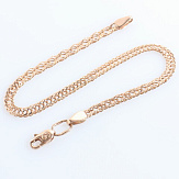 Браслет золото 585, общий вес - 2.39 г, чистый вес - 2.39 г, 16.5 см