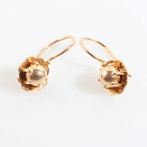 Серьга золото 583, общий вес - 1.99 г, чистый вес - 1.99 г